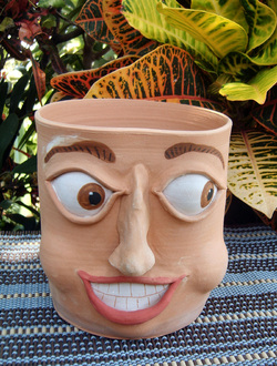 Face Planter by Coastal Clay Works.com